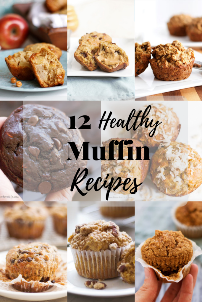 a compilation of several different muffin recipes