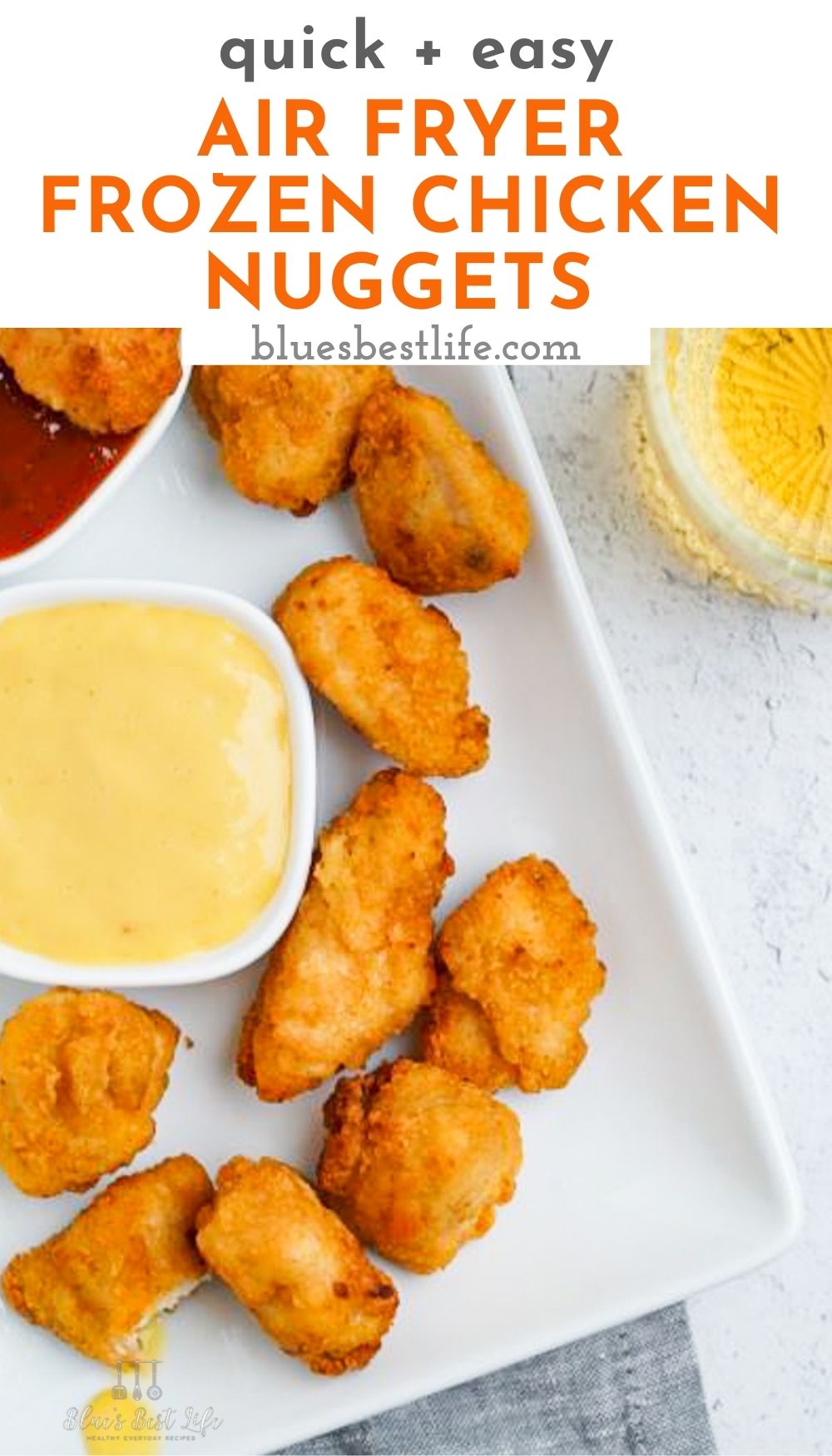 Air Fryer Frozen Chicken Nuggets Blues Best Life