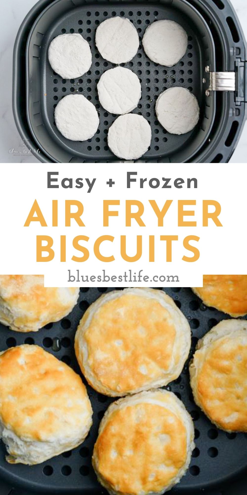 Frozen Biscuits in the Air Fryer {Grands in 15 Minutes}