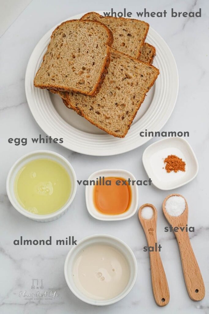 Egg White French Toast Recipe {Protein Packed} Blues Best Life