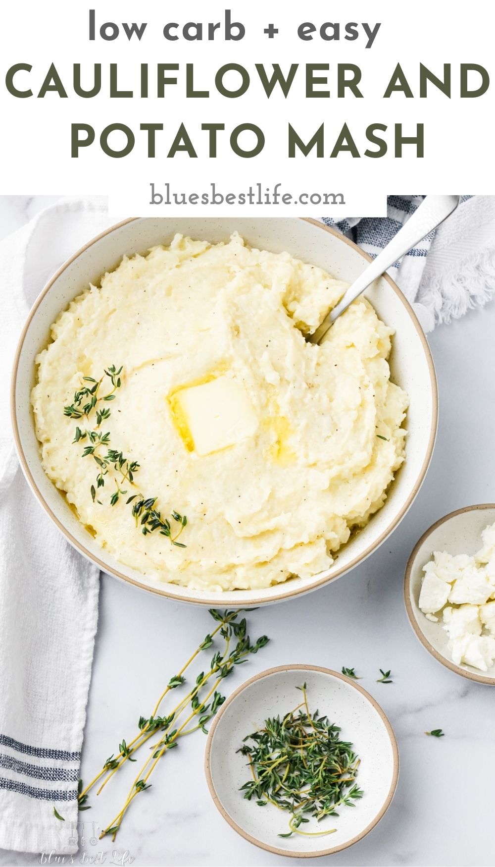 Creamy Potato and Cauliflower Mash Recipe Blues Best Life