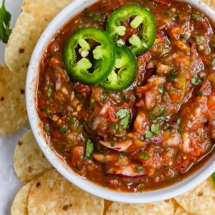 Image for Easy Roasted Tomato Salsa Recipe