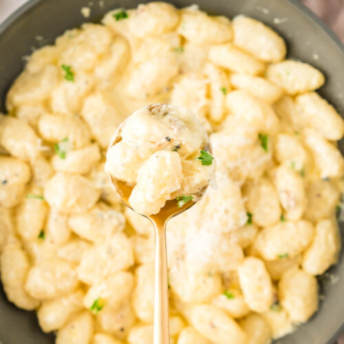 Gnocchi with Black Truffle Cream Sauce Blues Best Life