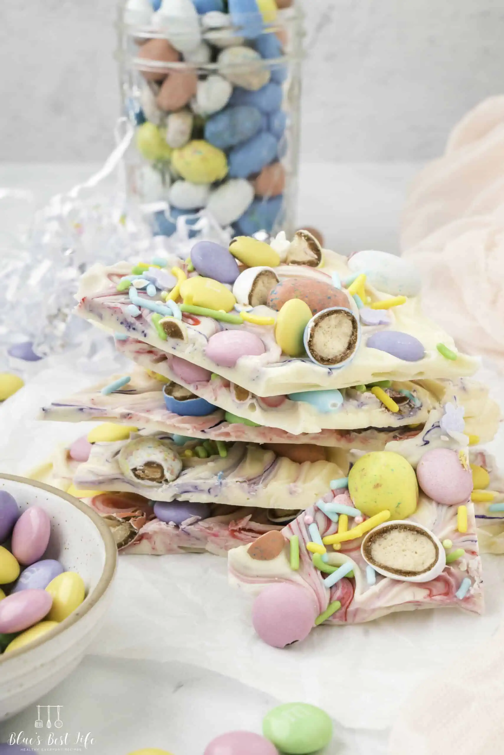 A stack of Easter bark.  