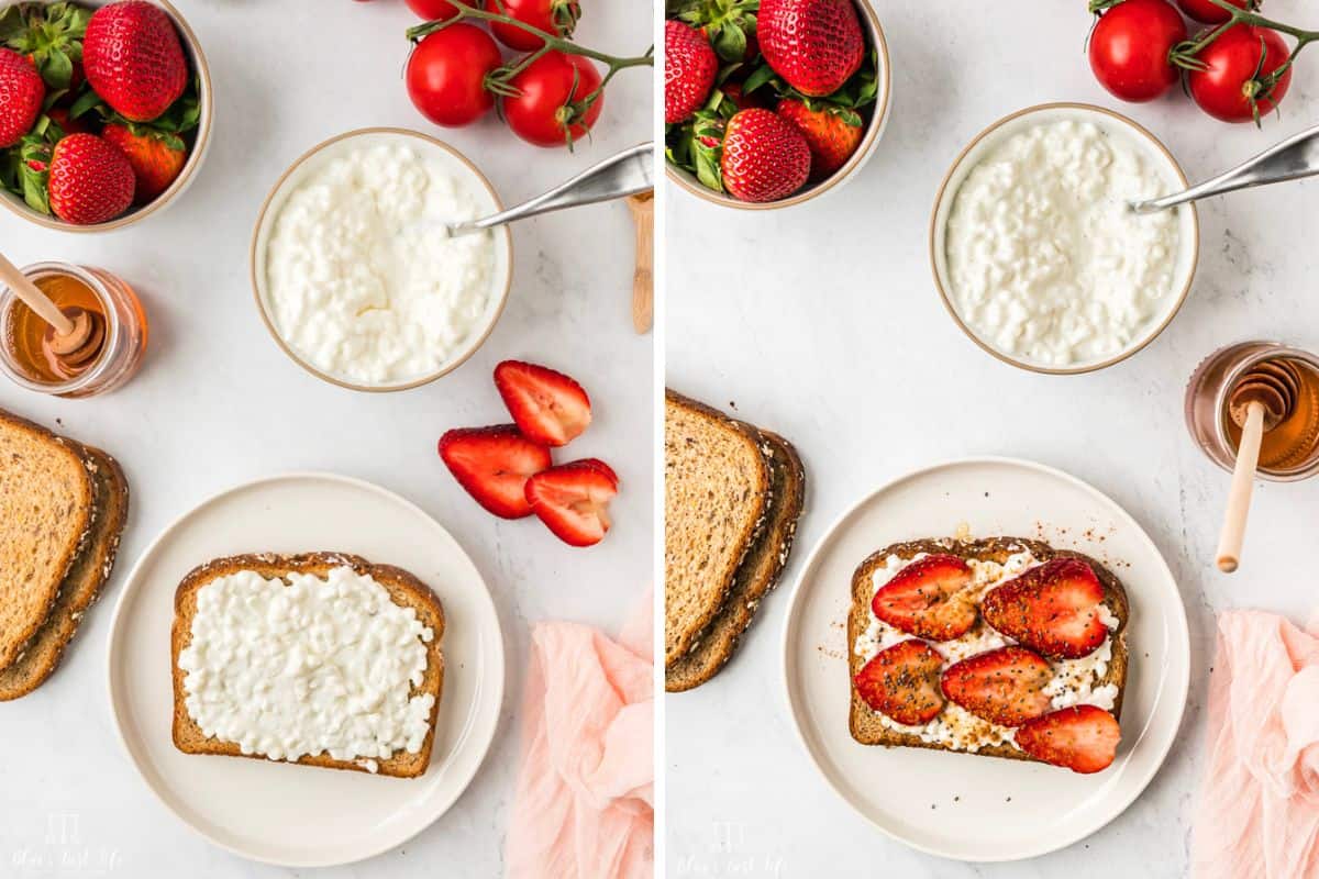 Cottage Cheese Toast (Sweet and Savory Ideas) Blues Best Life