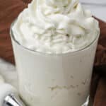 whipped cream in a jar