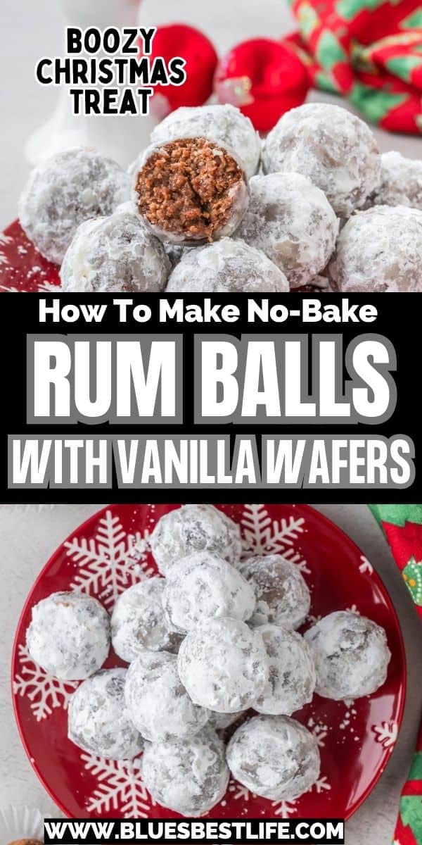Traditional Boozy Rum Balls With Vanilla Wafers Blues Best Life