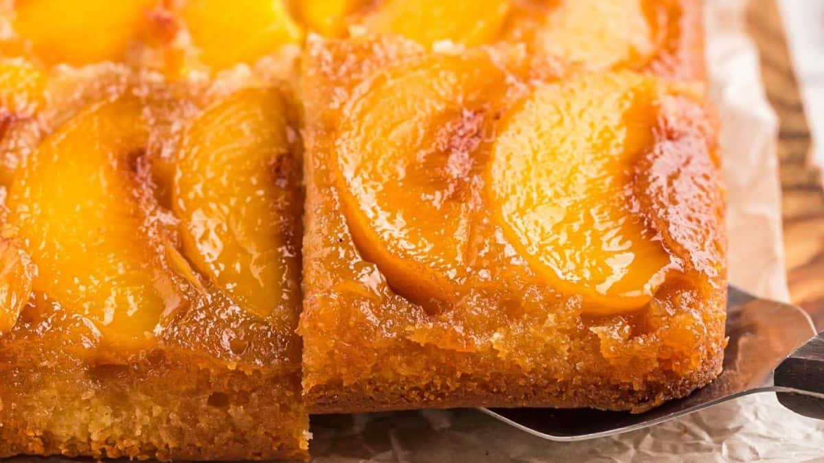 Peach Upside Down Cake