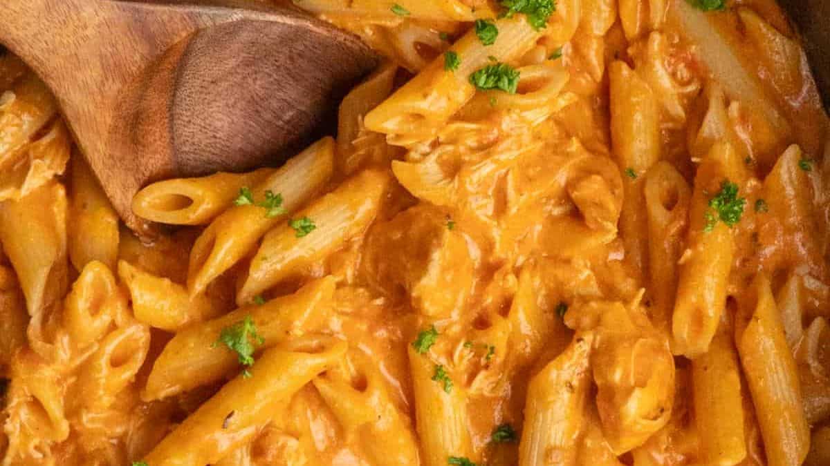 Pink Sauce Pasta Recipe