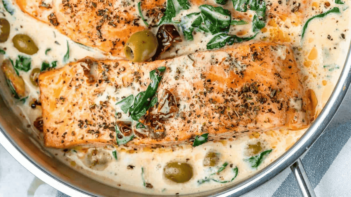 Creamy Tuscan Salmon