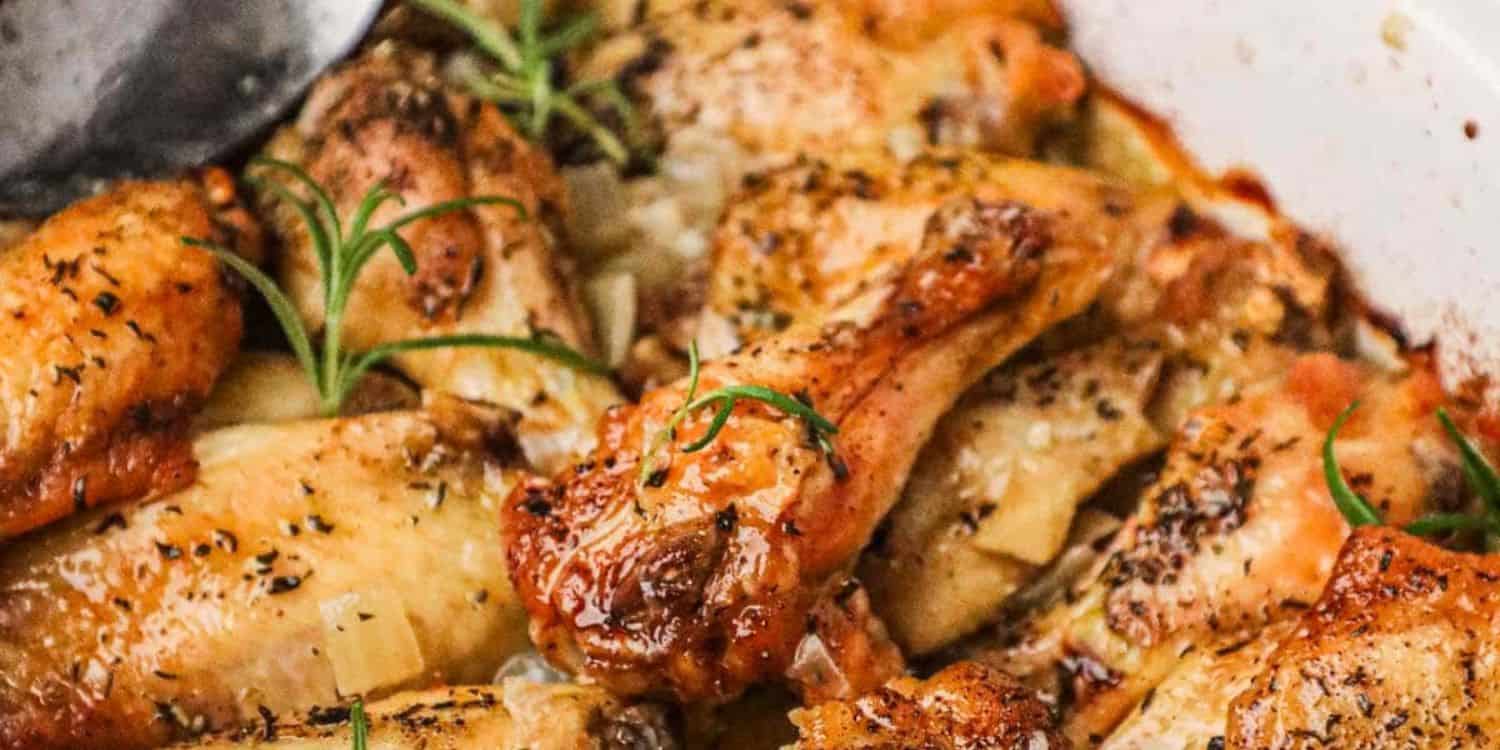 Italian Chicken wings. 