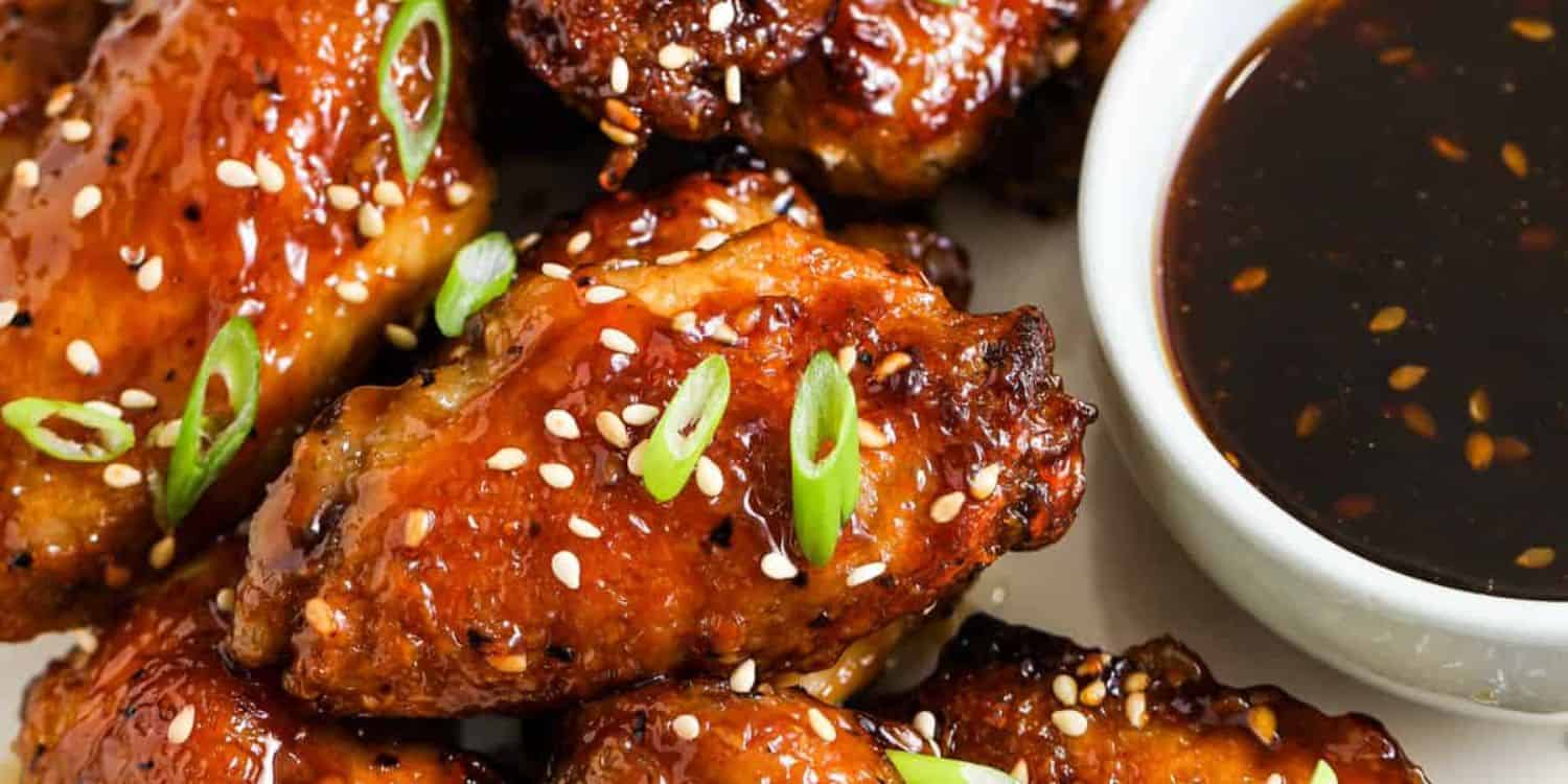 Teriyaki Chicken wings. 