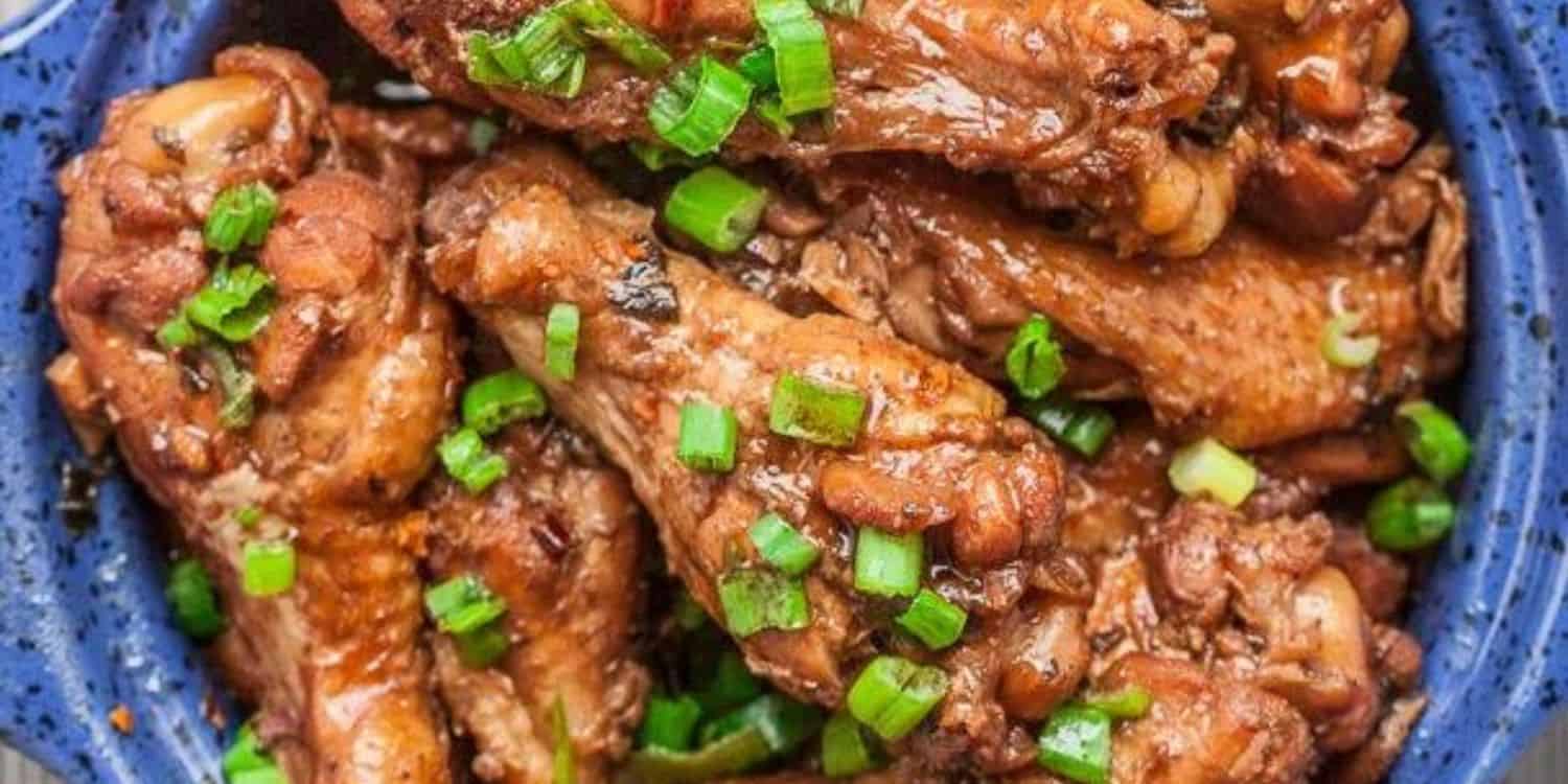 Asian chicken wings. 