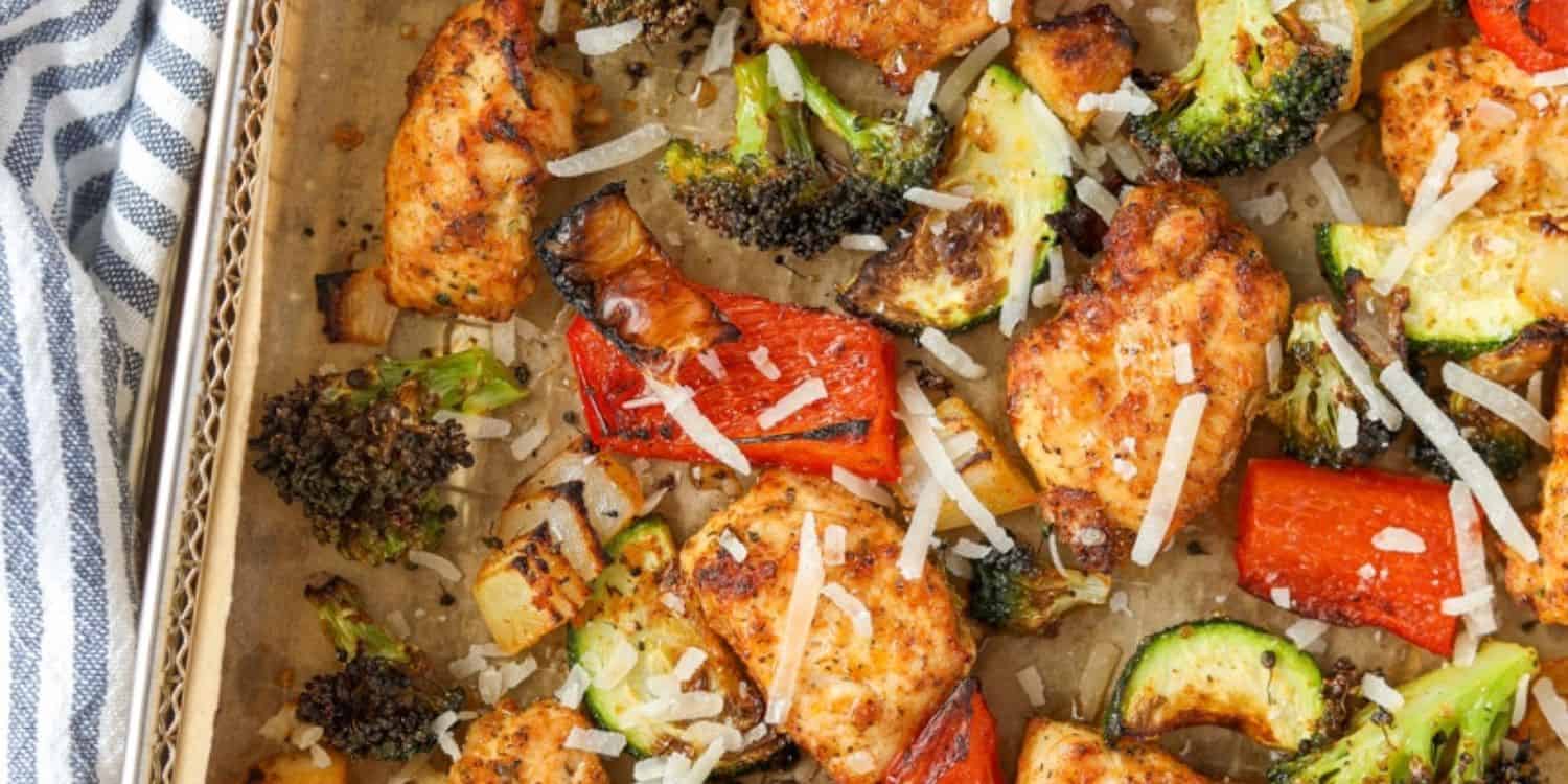 Air Fryer Chicken And Vegetables