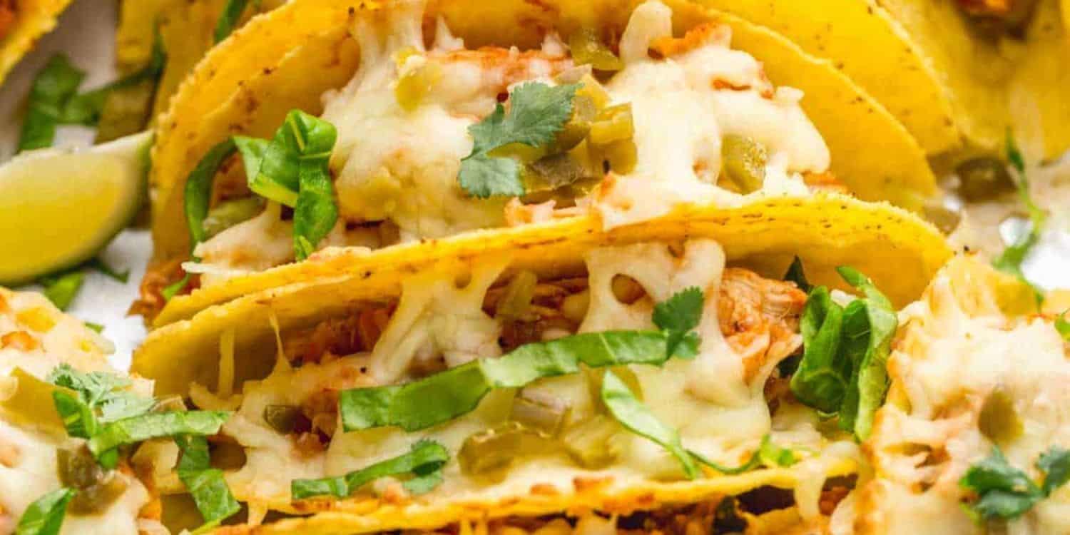 Baked Chicken Tacos