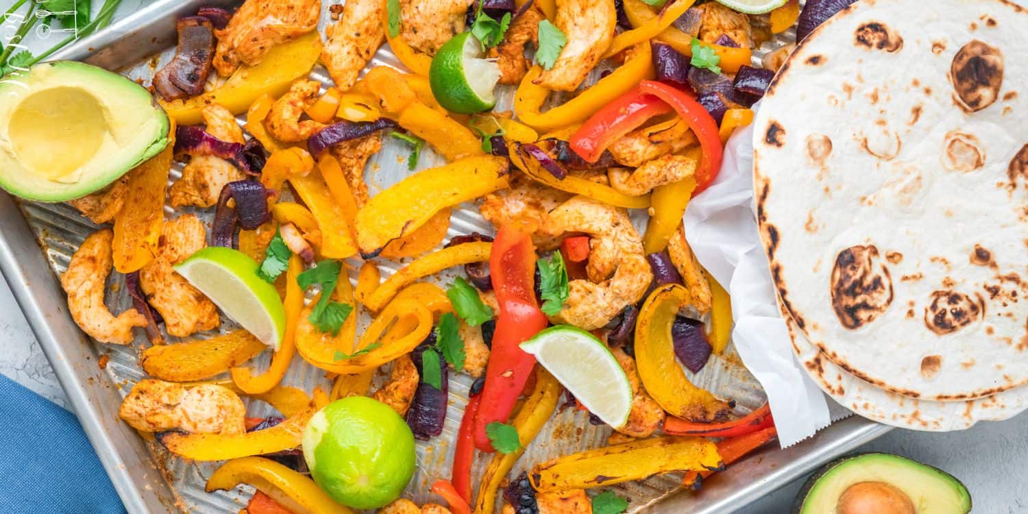 Sheet Pan Chicken Fajitas