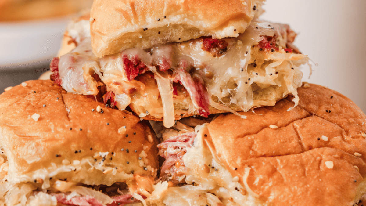 reuben sliders