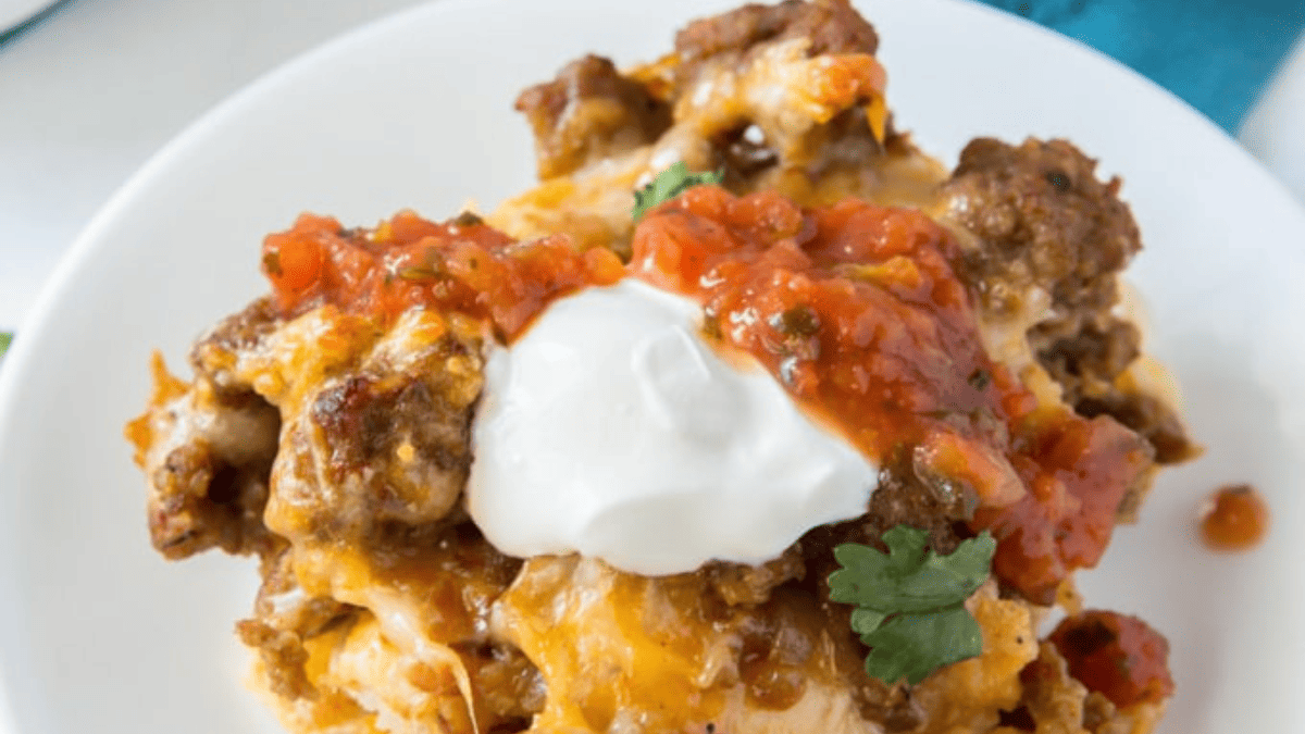 Spicy Mexican Breakfast Casserole