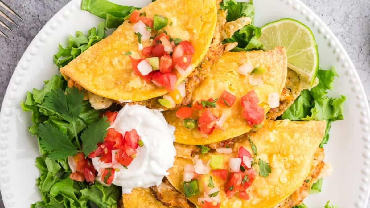 Easy Baked Chicken Tacos