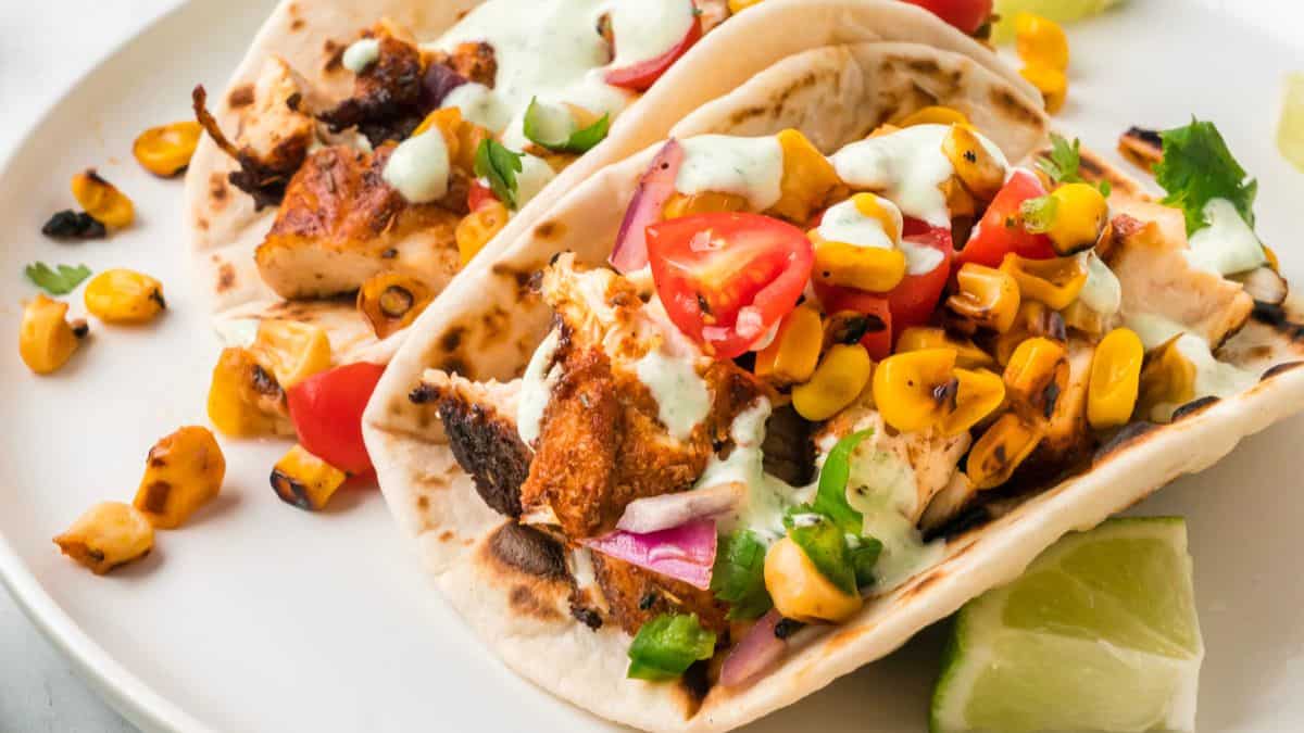 Blackened Chicken Tacos