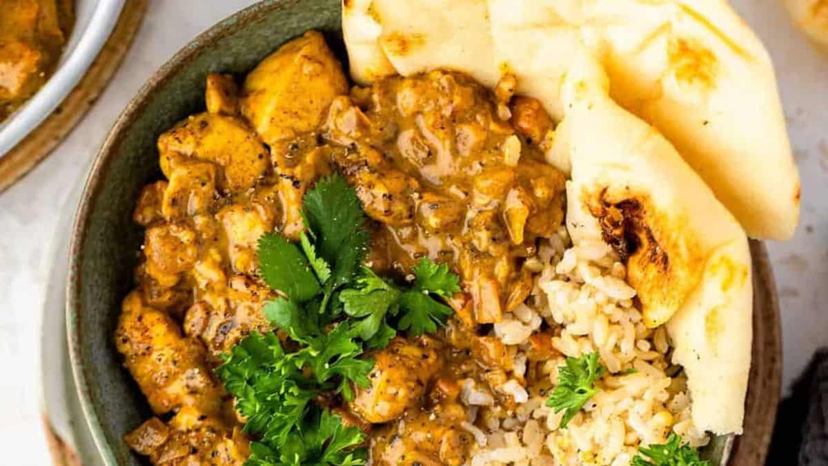 Healthy Chicken Curry (Slow Cooker Recipe)