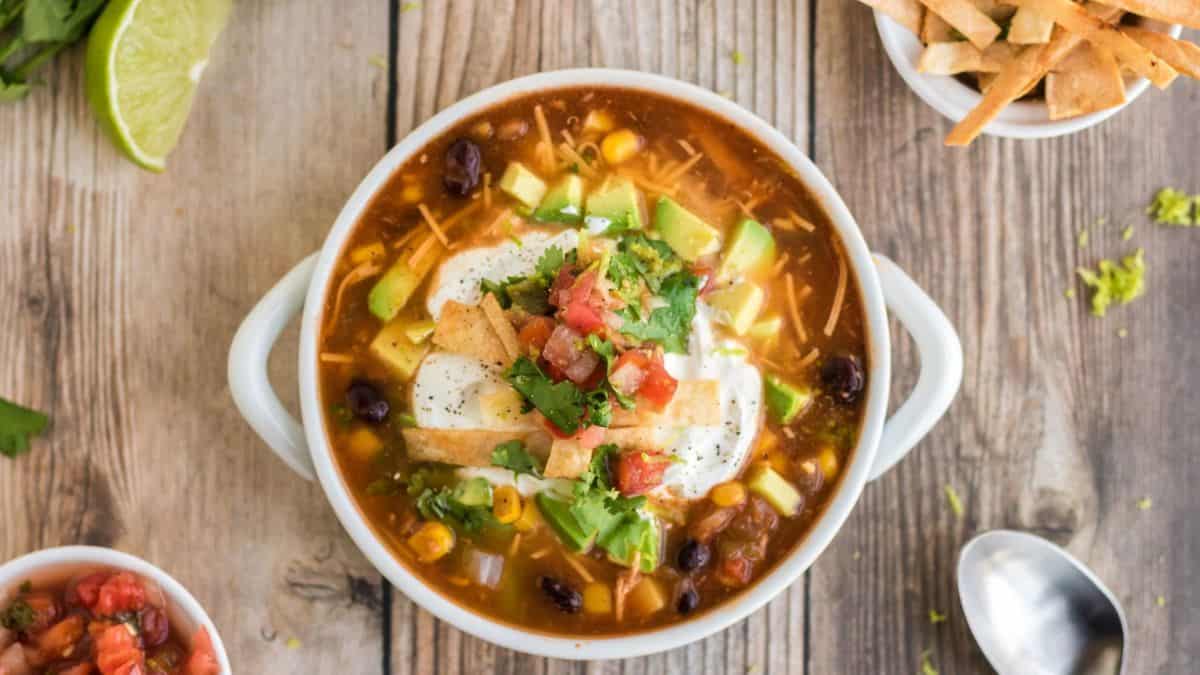 Best Chicken Tortilla Soup