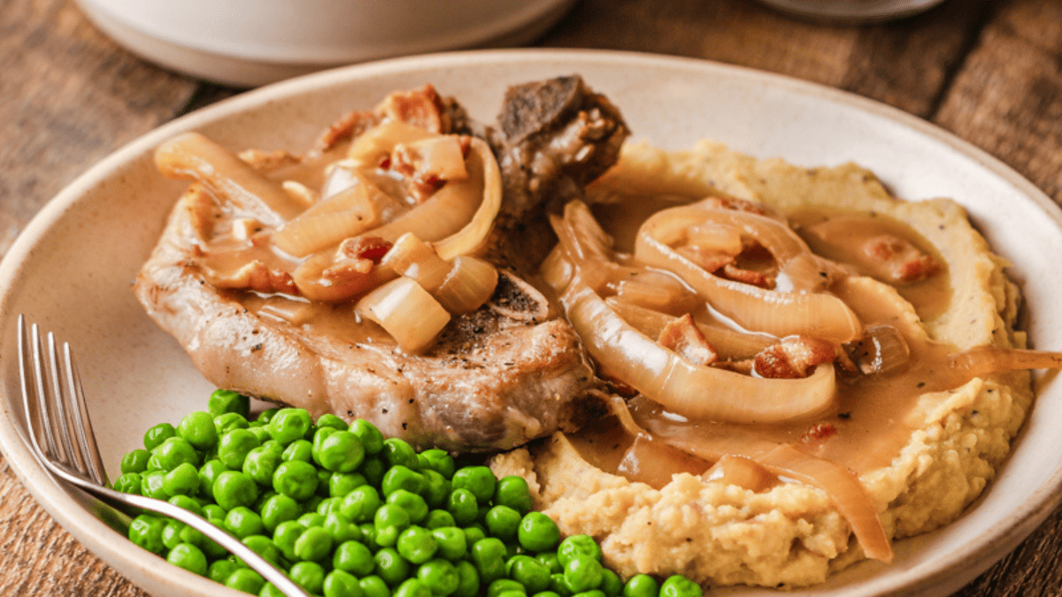 Crockpot Smothered Pork Chops