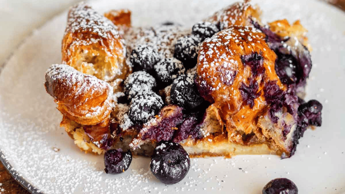 Croissant Baked French Toast