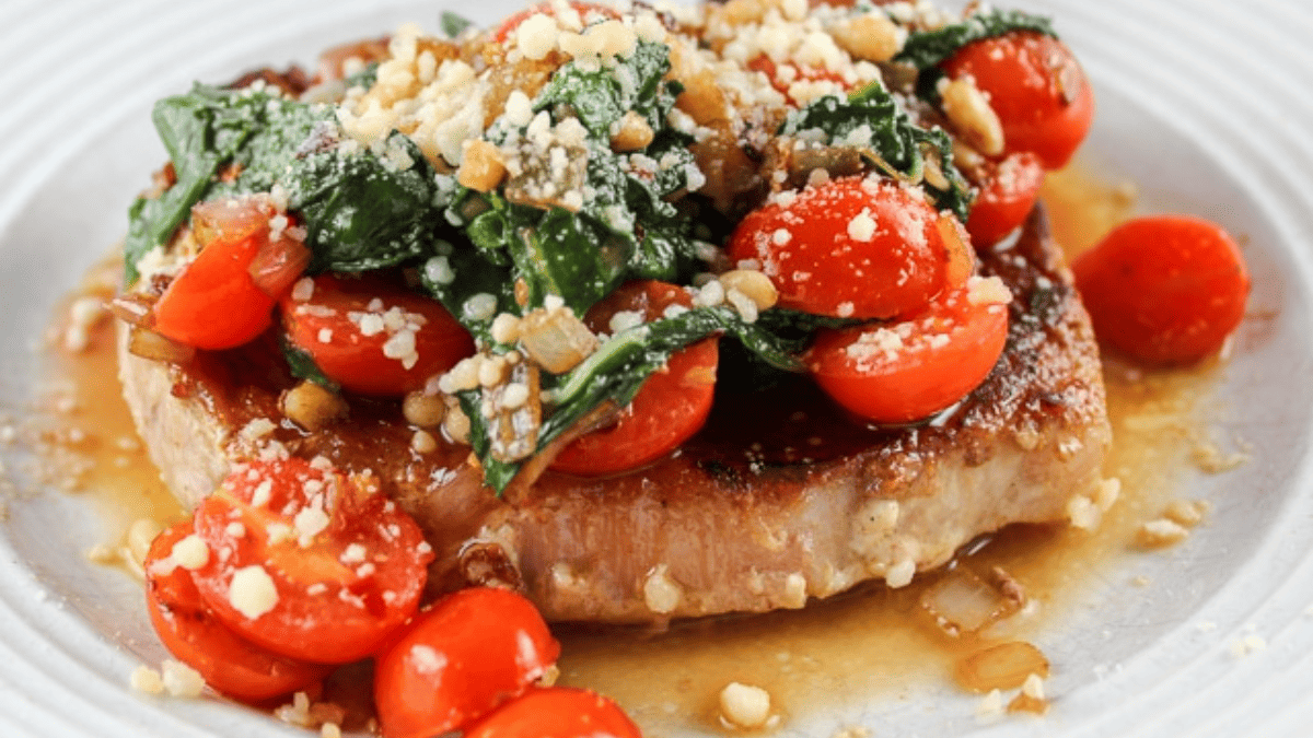 Garlic Parmesan Pork Chops