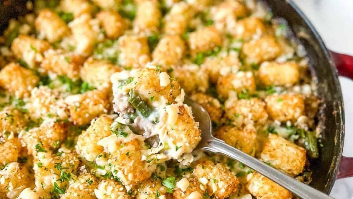 Tater Tot Turkey Casserole