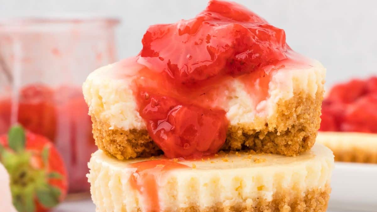 Strawberry cheesecake