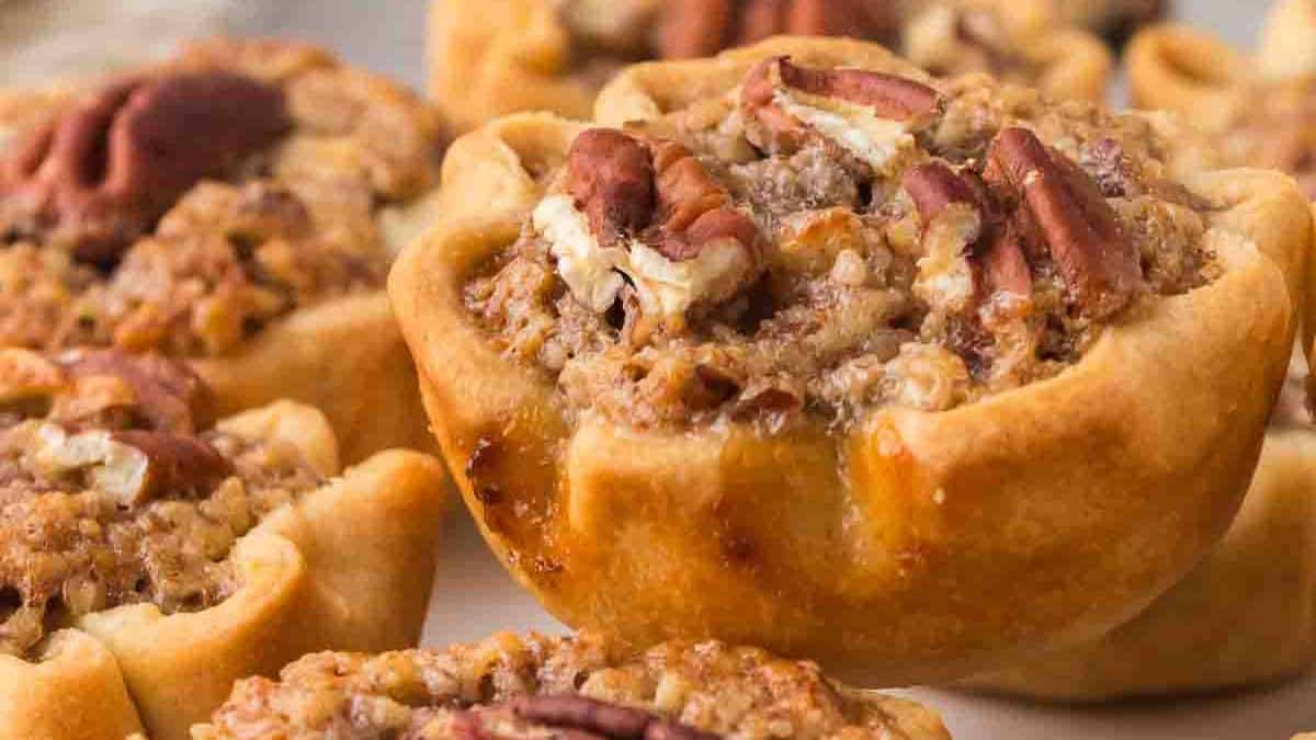 mini pecan pies