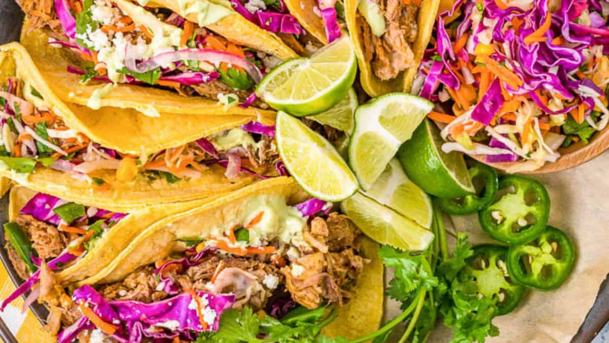 Instant Pot Pulled Pork Tacos