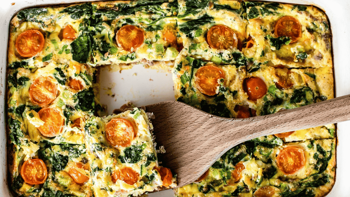 Smoked Salmon Breakfast Casserole