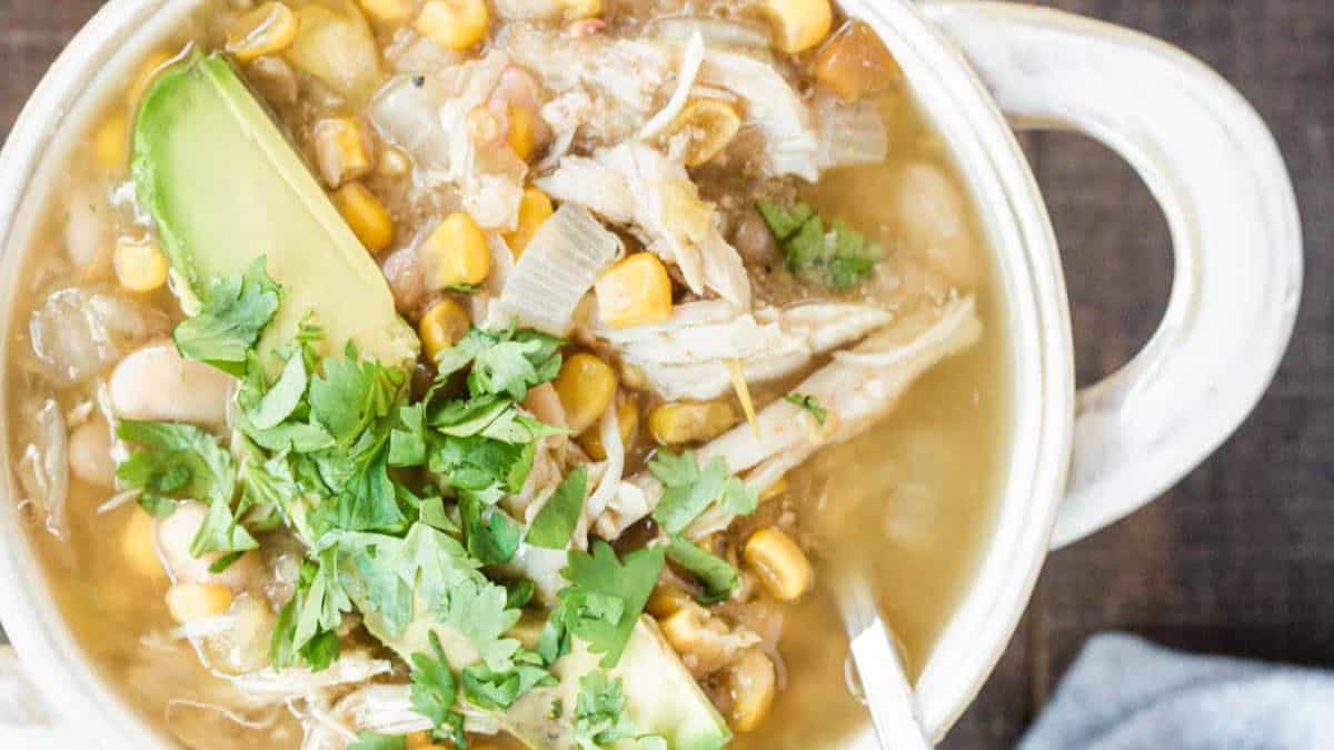 Slow Cooker Southwest Chicken Chili