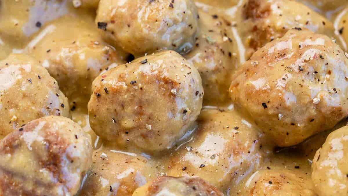 Crockpot Swedish Meatballs