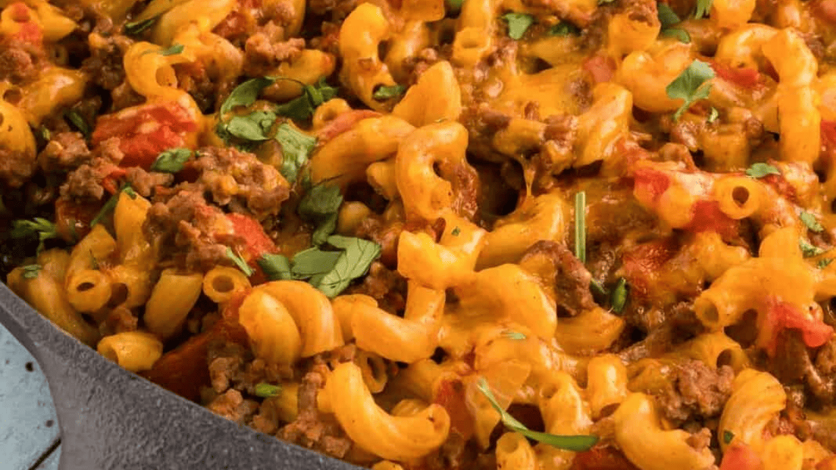One Pot Taco Macaroni