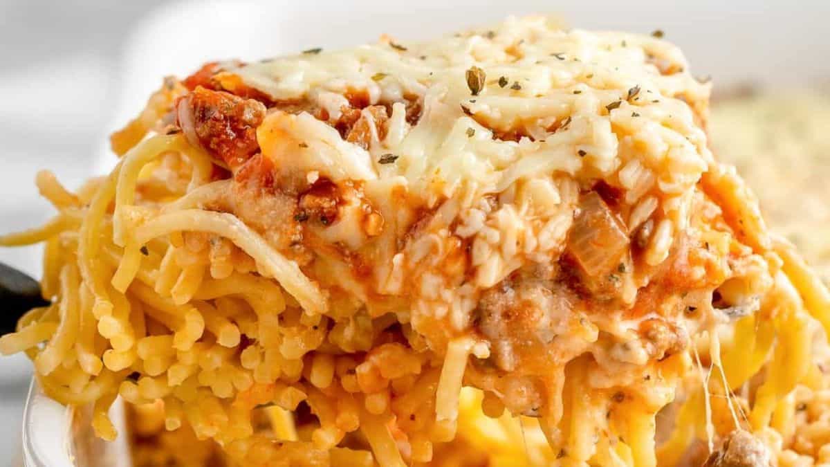 Baked Spaghetti Pie