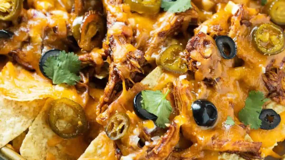BBQ Chicken Nachos