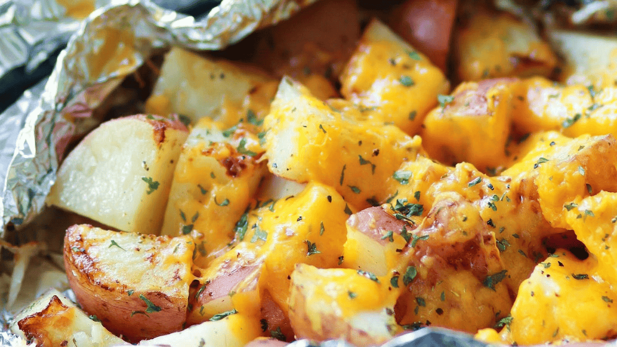 Cheesy Ranch Potato Foil Packs