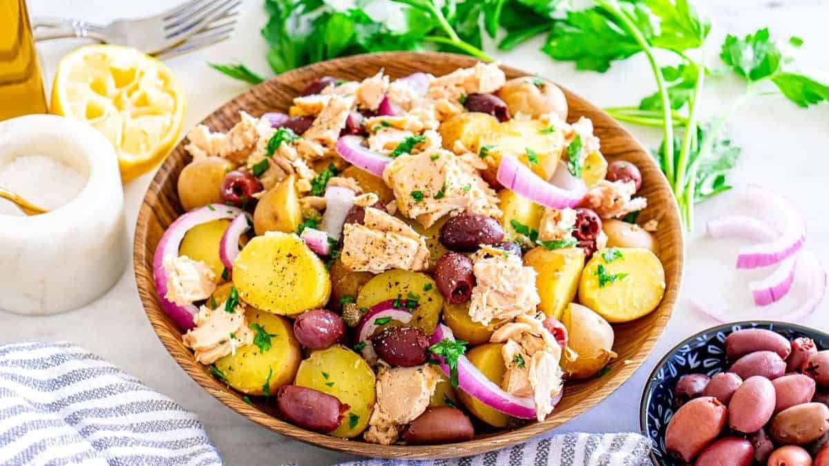 Italian Tuna Potato Salad