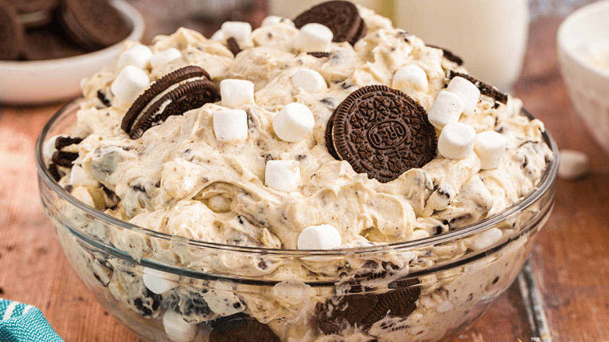 Oreo Fluff No Bake Dessert
