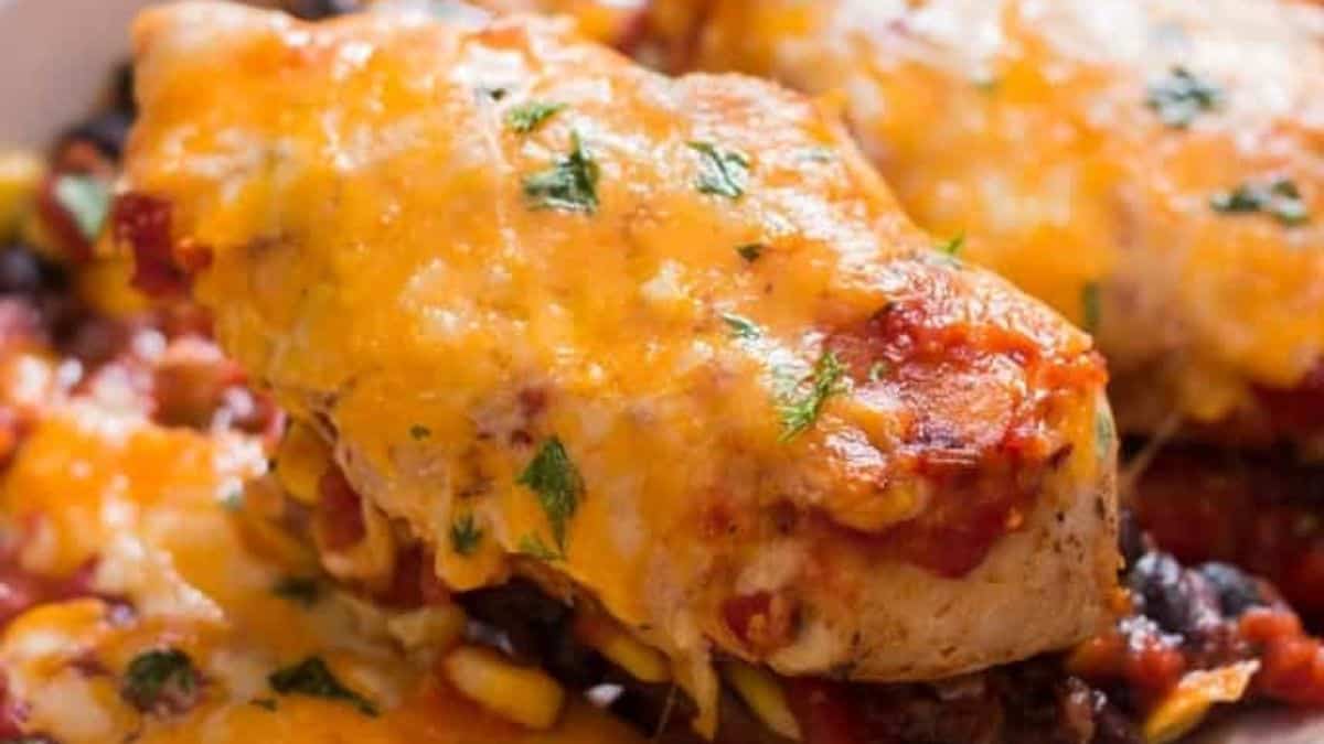Baked Salsa Chicken