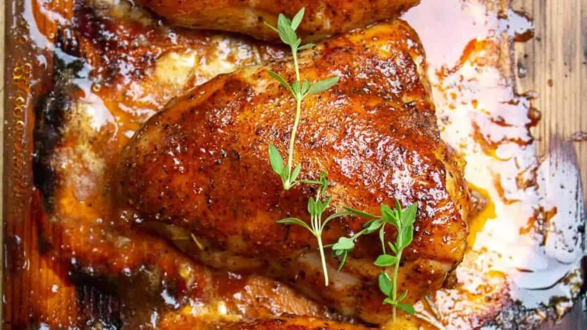 Smoked Chicken Thighs (Without A Smoker)
