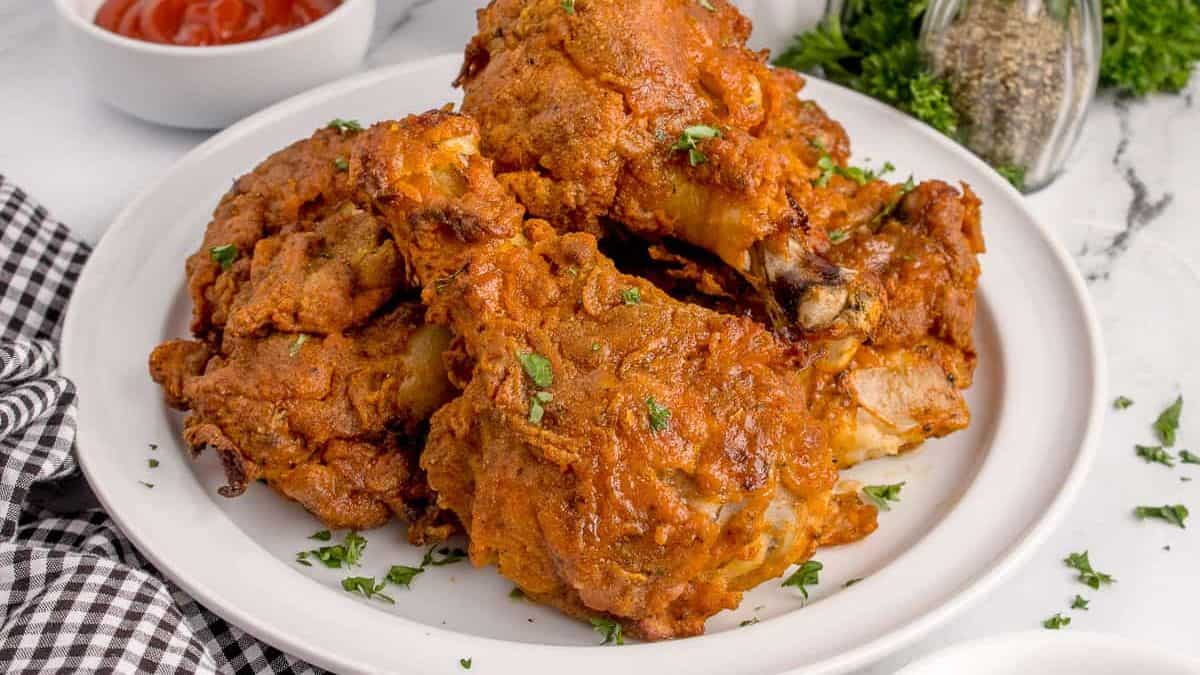 Perfect Air Fryer Fried Chicken