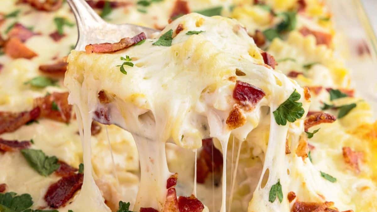Chicken Bacon Ranch Casserole