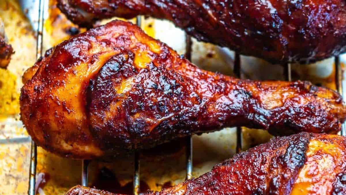 Baked BBQ Chicken Drumsticks