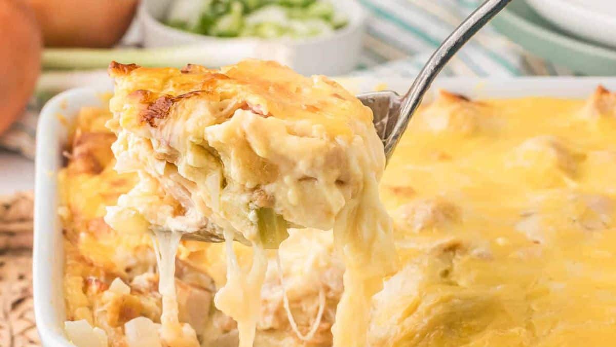 Chicken Cordon Bleu Casserole
