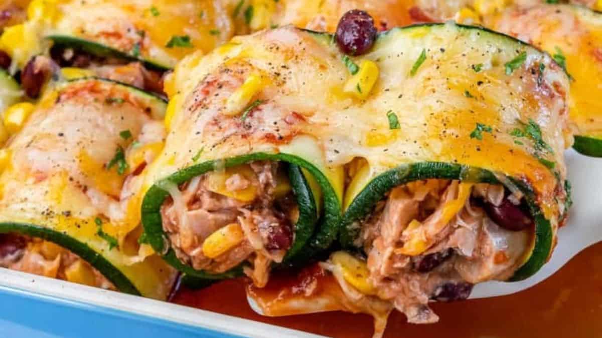 Healthy Chicken Enchiladas