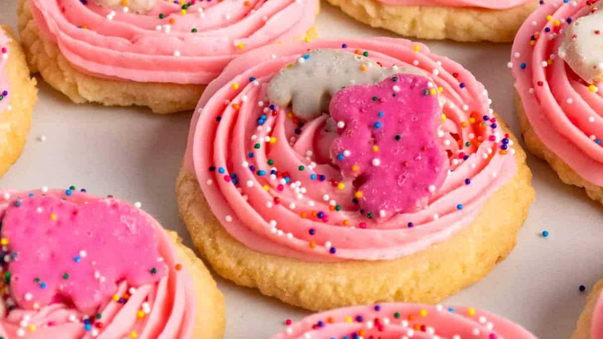 Circus Animal Sugar Cookies